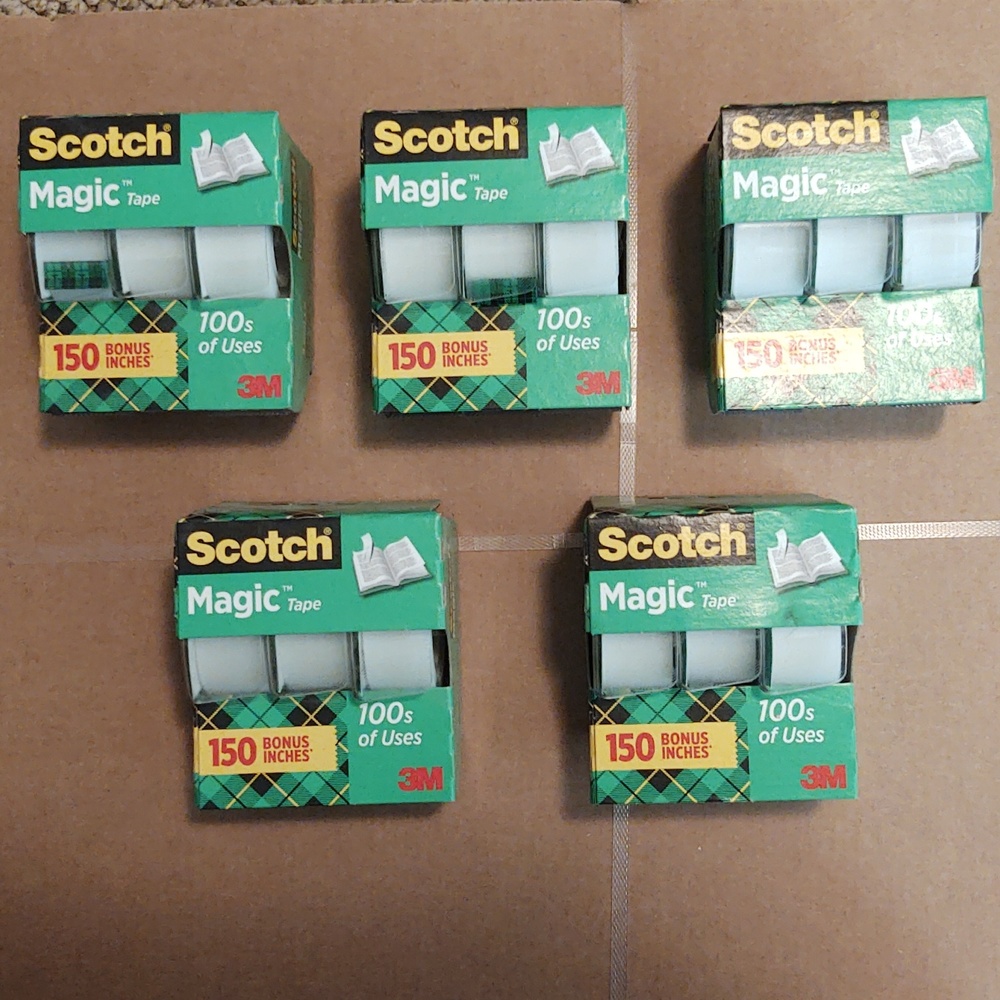 Scotch Magic Tape 3/4" x 350"
